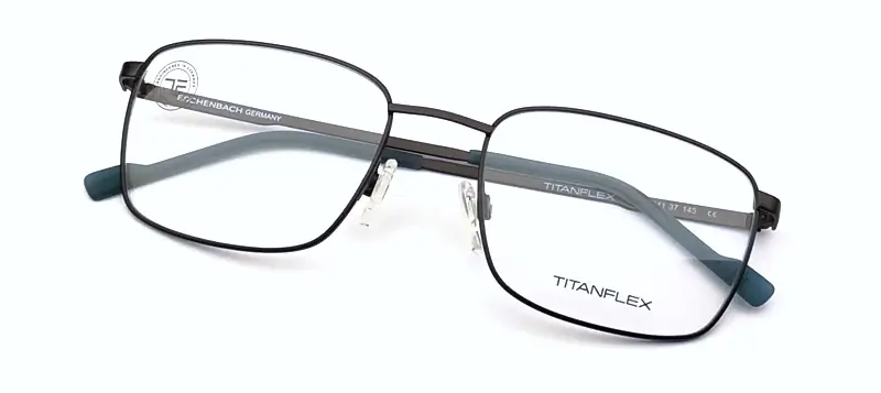 Pánské dioptrické brýle ESCHENBACH Germany TITANFLEX 820941 37 56-20-145 - šedá, tyrkysová
