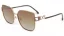 Dámské elegantní sluneční brýle EXCCES EX640 C01 - bronzová, hnědá, černá