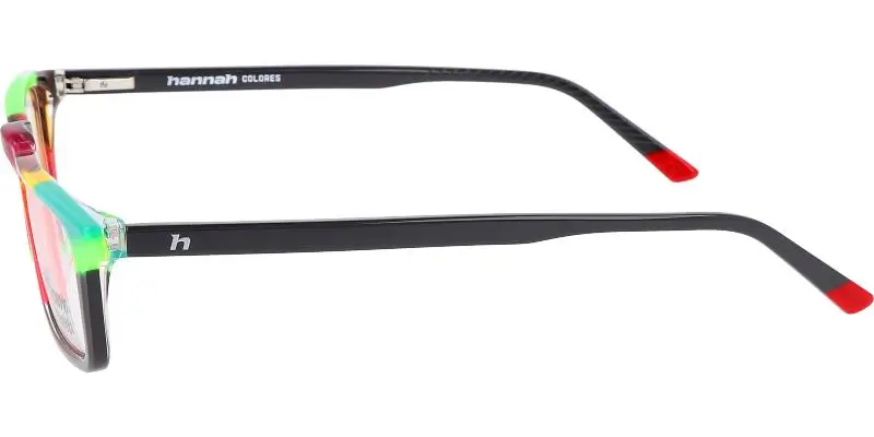 Brýle na čtení HANNAH Colores 6937 C1 - zelená/červená/žlutá/šedá