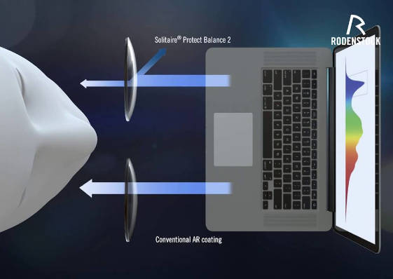 Modrý filtr odráží část modrého světla a tím odaluje digitílní únavu
