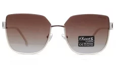 Dámské elegantní sluneční brýle EXCCES EX640 C03 - bronzová, bílá