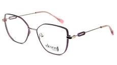 Dámská brýlová obruba Eleven EL-1863-C5 - fialová/kovová