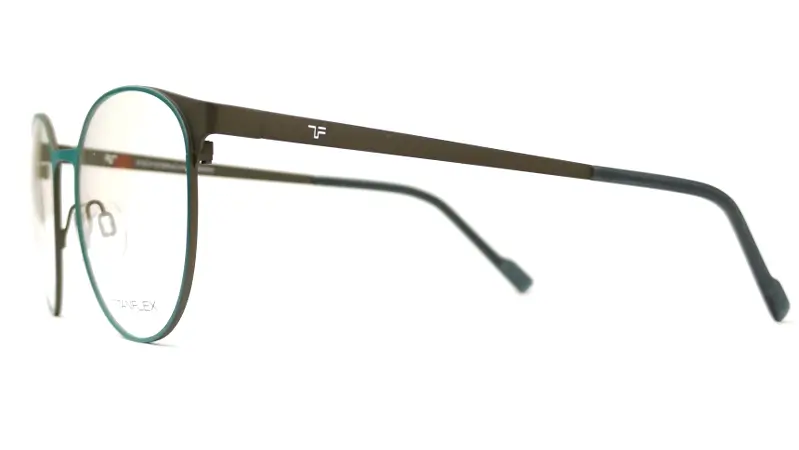Unisex brýlová obruba ESCHENBACH TITANFLEX 820923 34 - tyrkysová/šedá