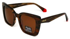 Dámské sluneční brýle EXCCES Polarized EX735AC C02 - hnědá