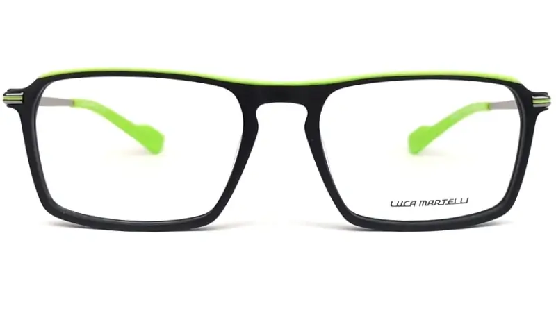 Pánská brýlová obruba Luca Martelli Sport Collection LMS 021 col.04 černá-zelená