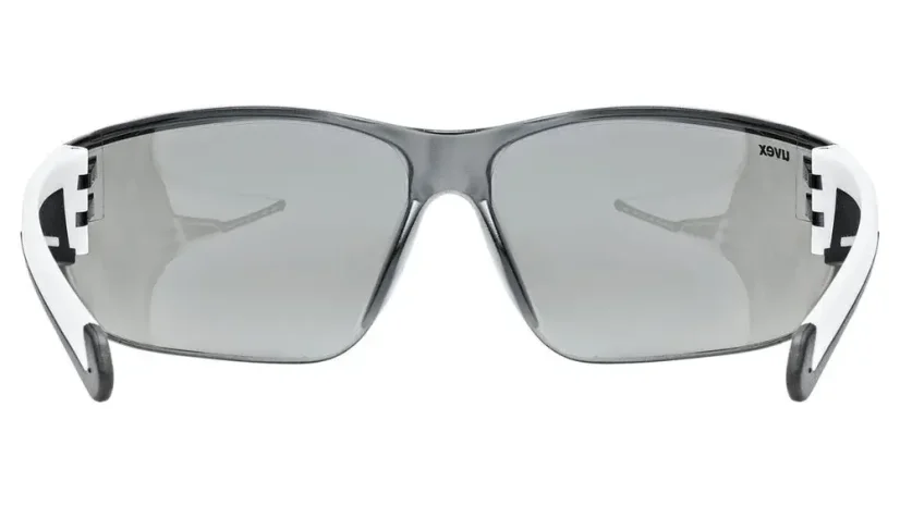 Sportovní sluneční brýle UVEX EQUATE 1241 - WHITE MATT /MIR.SILVER (S5330828816)