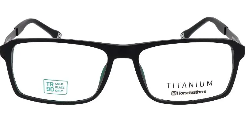 Pánská brýlová obruba HORSEFEATHERS 3519 c1 - černá/vínová