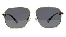 Pánské sluneční brýle EXCCES Polarized EX672-C03 - zlatá/černá
