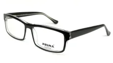 Unisex brýle PRIMA BART - black/crystal