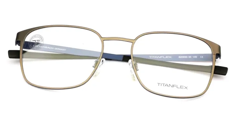 Brýlová obruba TITANFLEX 820930 30 - kovová/modrá