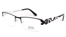 Dámská brýlová poloobruba BOOM BO 1605 col. 1 - černá-bílá