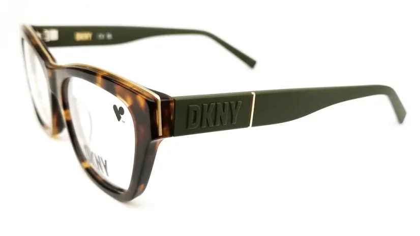 Dámská brýlová obruba DKNY DK5063 281 - hnědá (havana)/zelená (khaki)