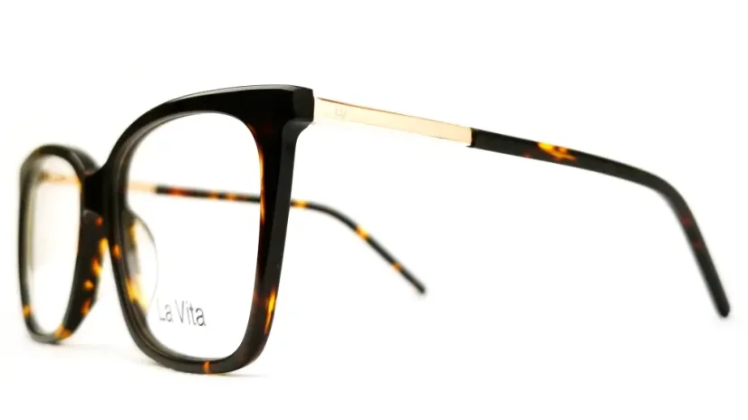 Dámská brýlová obruba La Vita A25319 C2 - hnědá/zlatá