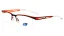 Pánská brýlová obruba Luca Martelli Sport Collection LMS 007 col.10 - černá/oranžová