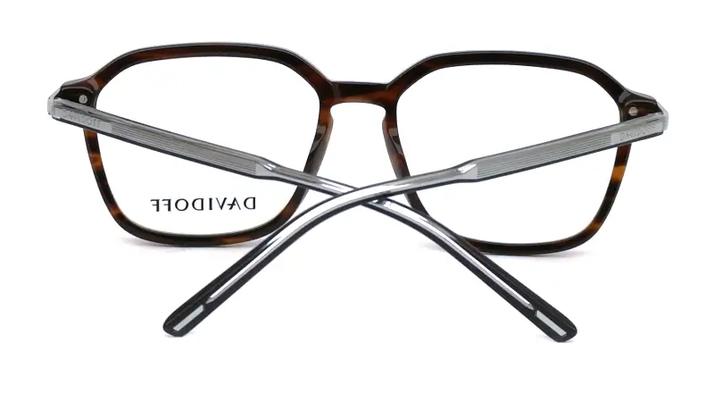 Pánská brýlová obruba Davidoff DAP111 02 - hnědá/kovová