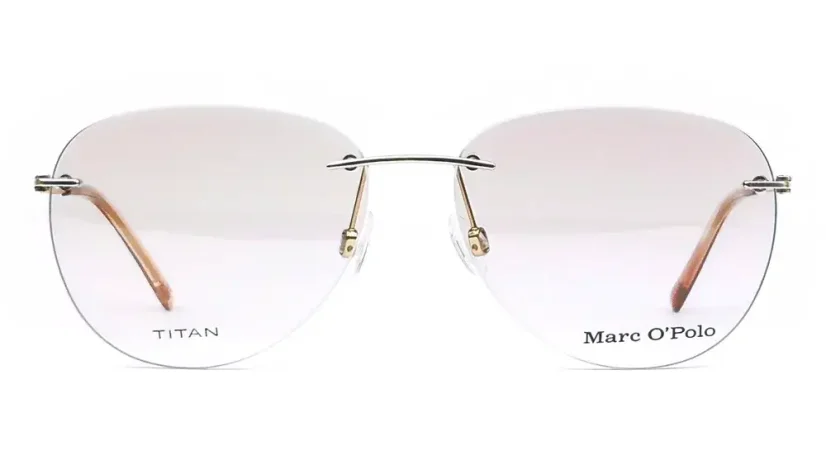 Bezrámová brýlová obruba  MARC O'POLO TITANIUM 500037 20 - zlatá