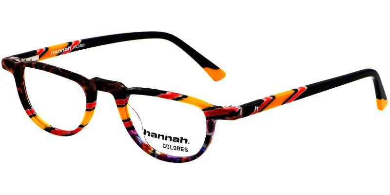 Brýle na čtení HANNAH Colores 6927 C6 - žlutá/hnědá/černá