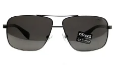 Pánské sluneční brýle EXCCES Polarized EX380-C01 - černá/šedá/červená