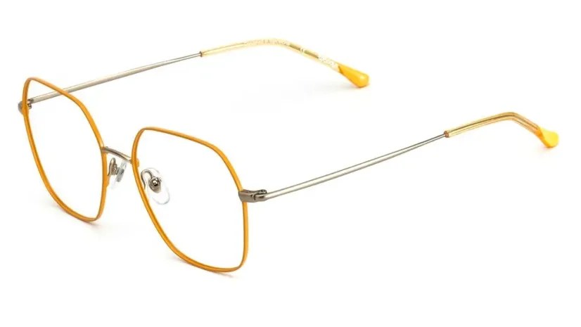 Dámská brýlová obruba Woodys 241008 QUEEN 06 - žlutá/zlatá