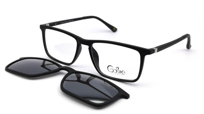 Cooline 057 black-silver mirror 2V1 51-17-142 + clip-on