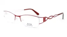 Dámská brýlová poloobruba BOOM BO 1459 col. 3 - červená (bílá)