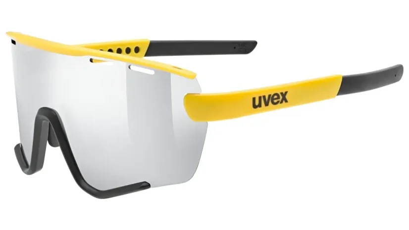 Sportovní brýle Uvex SPORTSTYLE 236 SET SUNBEE-BLACK MAT/MIR.SILVER CAT. 3 + CAT. 0 (S5330046216)