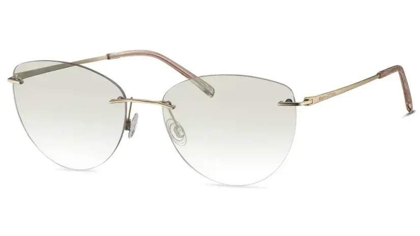 Bezrámová brýlová obruba  MARC O'POLO TITANIUM 500038 20 - zlatá