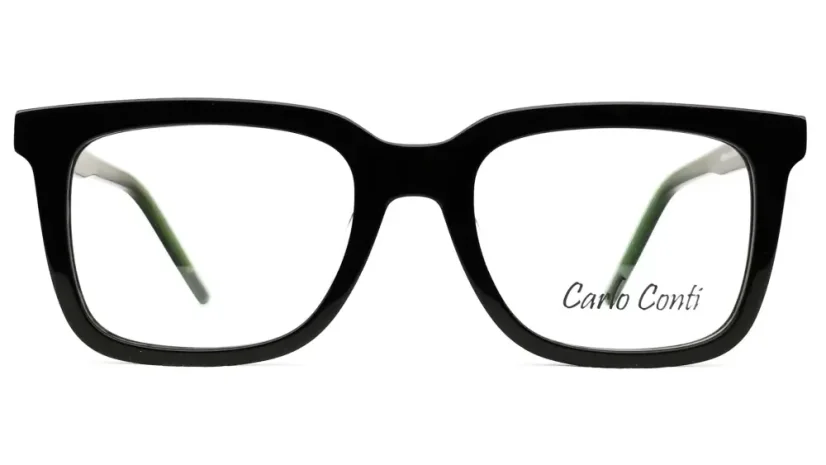 Brýlová obruba Carlo Conti A25309 C3 - černá/zelená (transparentní)