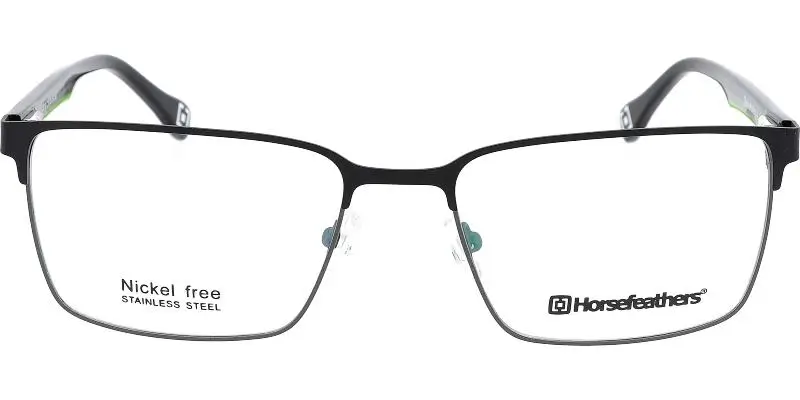 Pánská brýlová obruba HORSEFEATHERS 3816 c1 - černá/šedá/zelená