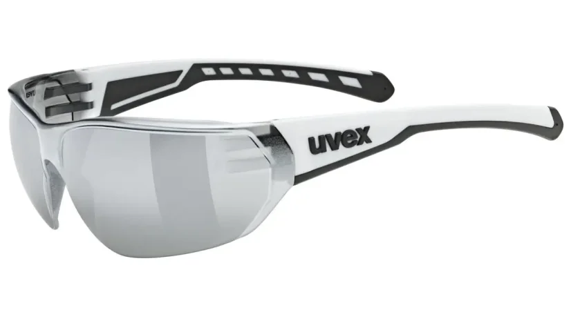 Sportovní sluneční brýle UVEX EQUATE 1241 - WHITE MATT /MIR.SILVER (S5330828816)