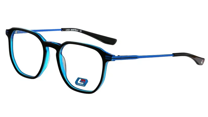 Pánská brýlová obruba Luca Martelli Sport Collection LMS 044 c3 - černá, modrá