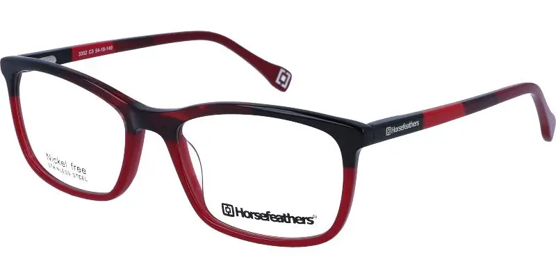 Unisex brýle Horsefeathers 3302 C3 - černá/červená