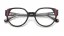 Módní dámská brýle Woodys HERON 01 - černá/vínová