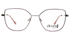 Dámská brýlová obruba Eleven EL-1863-C5 - fialová/kovová