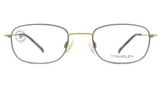 Brýlová obruba ESCHENBACH TITANFLEX 820850 20 - šedá/zlatá