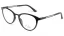 Dámská brýlová obruba se slunečním klipem Cooline 126 2v1 Clip-on - černá