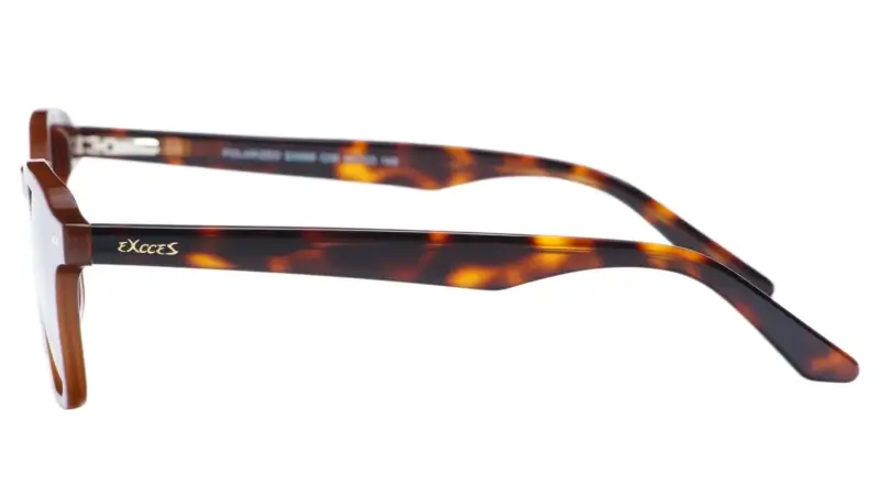 Unisex sluneční brýle EXCCES polarized EX686-C08 - hnědá/medová