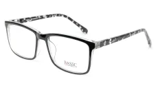 Pánská brýle Basic BA-5204 C3 - černá/čirá Pánská brýle Basic BA-5204 C3 - černá/čirá