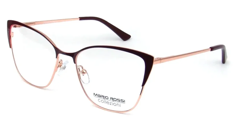 Dámská brýlová obruba MARIO ROSSI MR 02-674 21 - vínová/zlatá