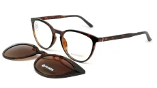 Dámská brýle se slunečním klipem (2v1) MONDOO 0576 c4 hnědá Dámská brýle se slunečním klipem (2v1) MONDOO 0576 c4 hnědá