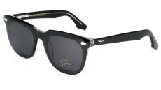 Brýlová obruba se slunečním polarizačním klipem (2v1) Rigiro RGR-23030 c5 black/crystal