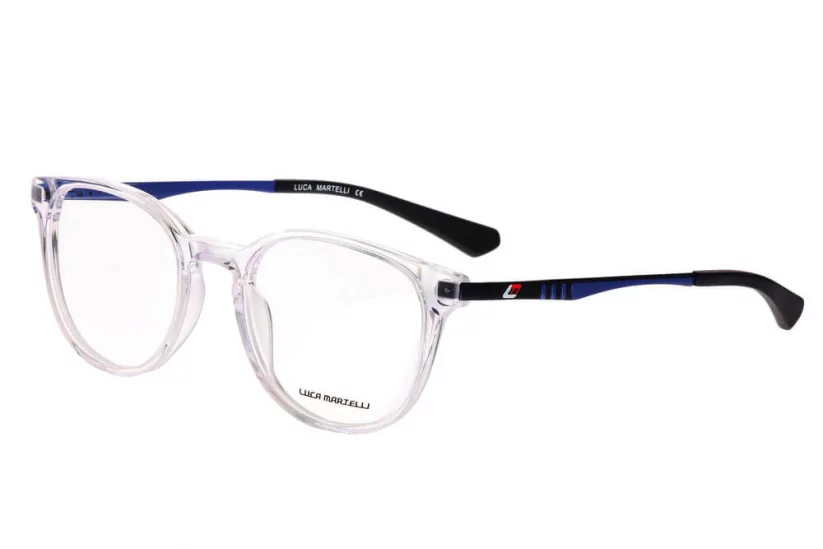 Unisex brýlová obruba Luca Martelli Sport Collection LMS 032 col. 03 čirá