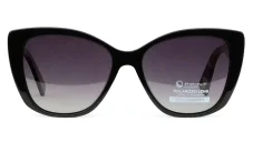 Dámské sluneční polarizační brýle POINT 483099 C1 - černá/hnšdá