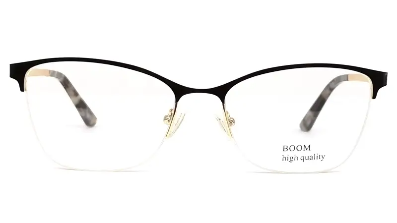 Dámská brýlová obruba BOOM BO 1496 col. 2 - černá/zlatá