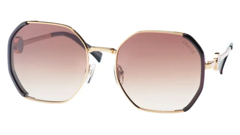 Dámská sluneční brýle EXCCES polarized EX662 C02 - hnědá/zlatá