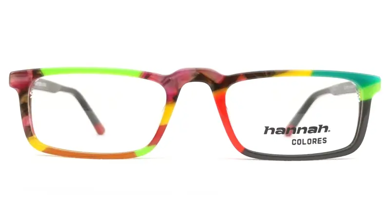 Brýle na čtení HANNAH Colores 6937 C1 - zelená/červená/žlutá/šedá