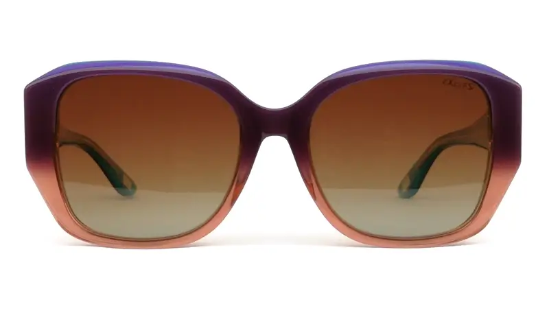 Dámské sluneční brýle EXCCES Polarized EX669-C04 - fialová/tyrkysová