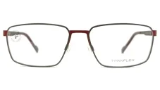 Pánská brýlová obruba ESCHENBACH TITANFLEX 820916 35 - vínová/černá