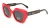 Dámské sluneční brýle EXCCES Polarized EX685-C02 - červená/hnědá