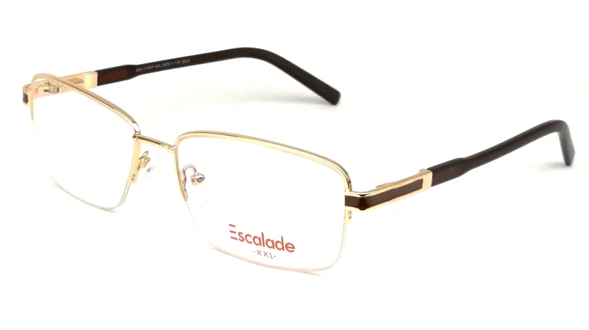 Pánská brýlová obruba Escalade ESC-17057 XXL gold - hnědá/zlatá